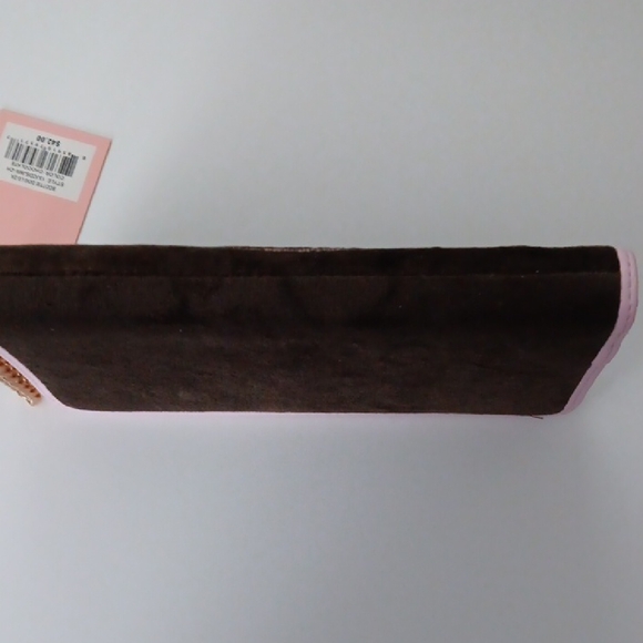Juicy Couture Brown and Pink Crest Wallet - Picture 5 of 9
